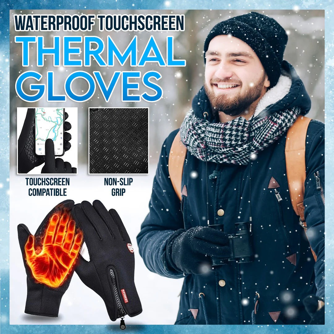 🔥Last Day - Touchscreen Thermal Gloves for Men & Women + 3 Pairs of Thick Warm Socks FREE