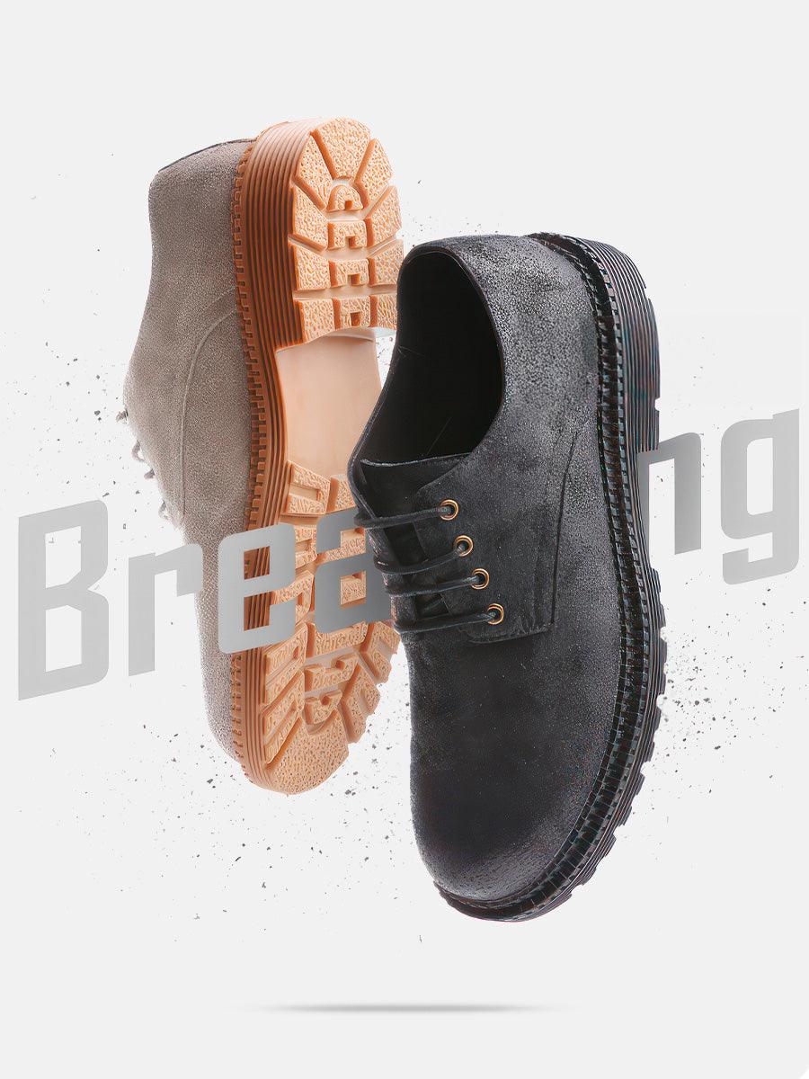 Heritage Edition Grain Cowhide Vamp Derby Shoes