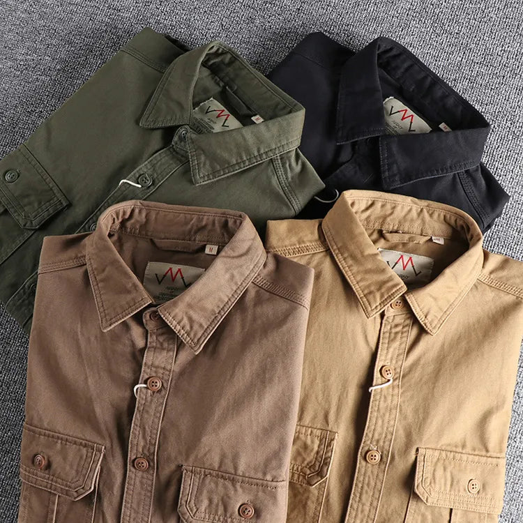 Camisa Manga Longa Masculina Gola Polo