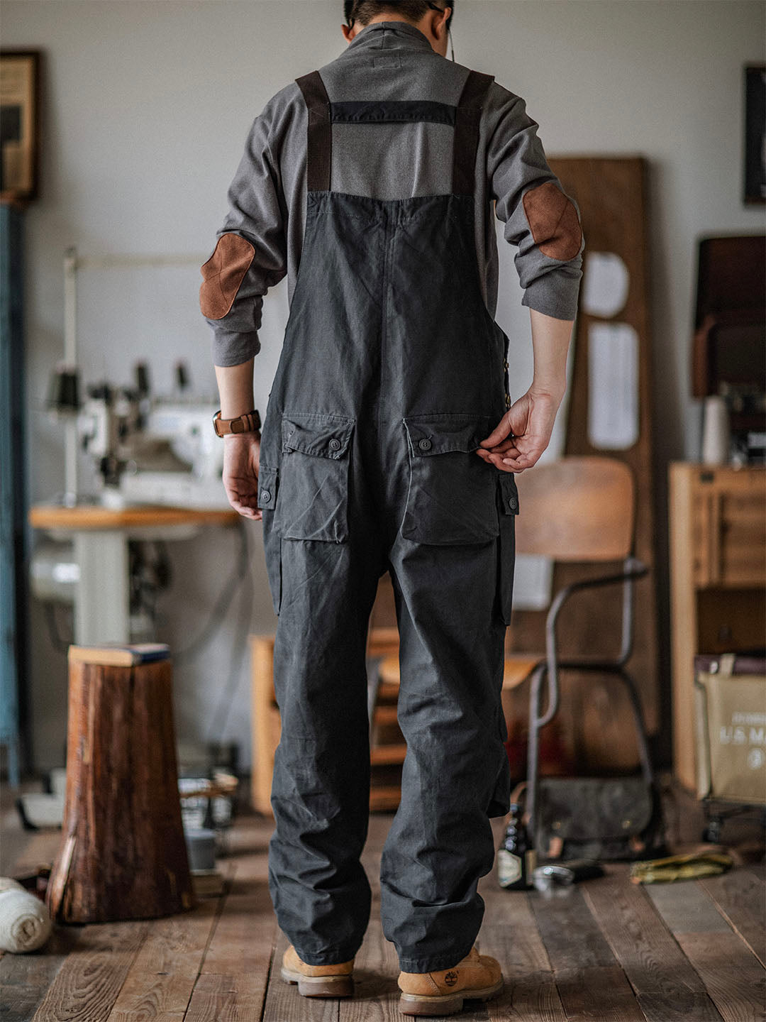 Carver Canvas Overalls