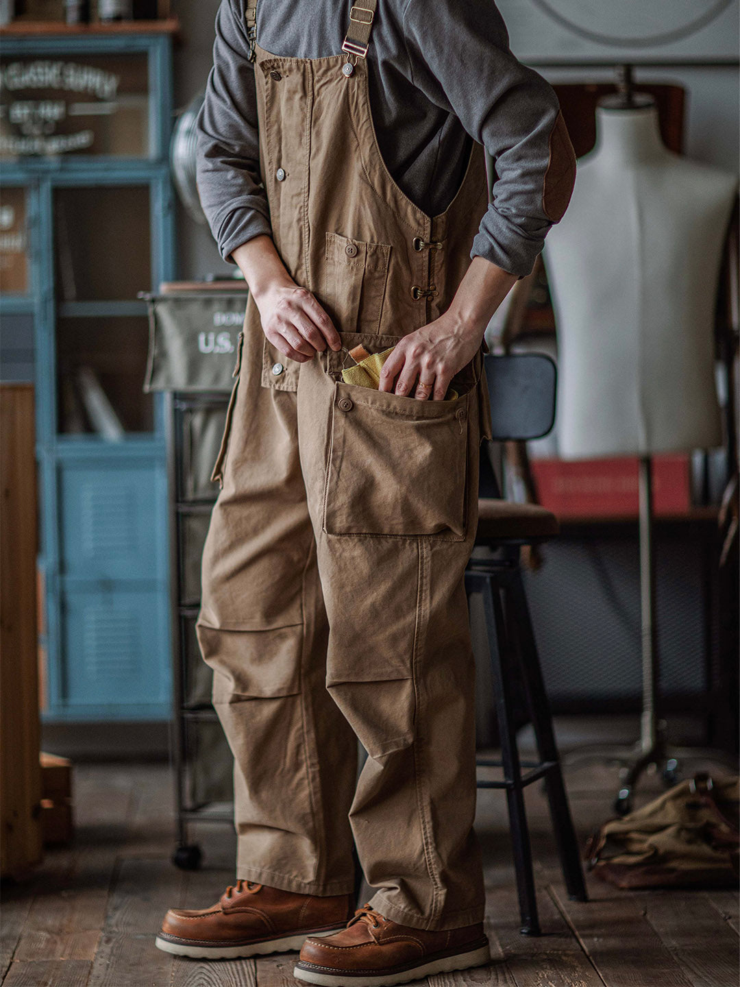 Carver Canvas Overalls