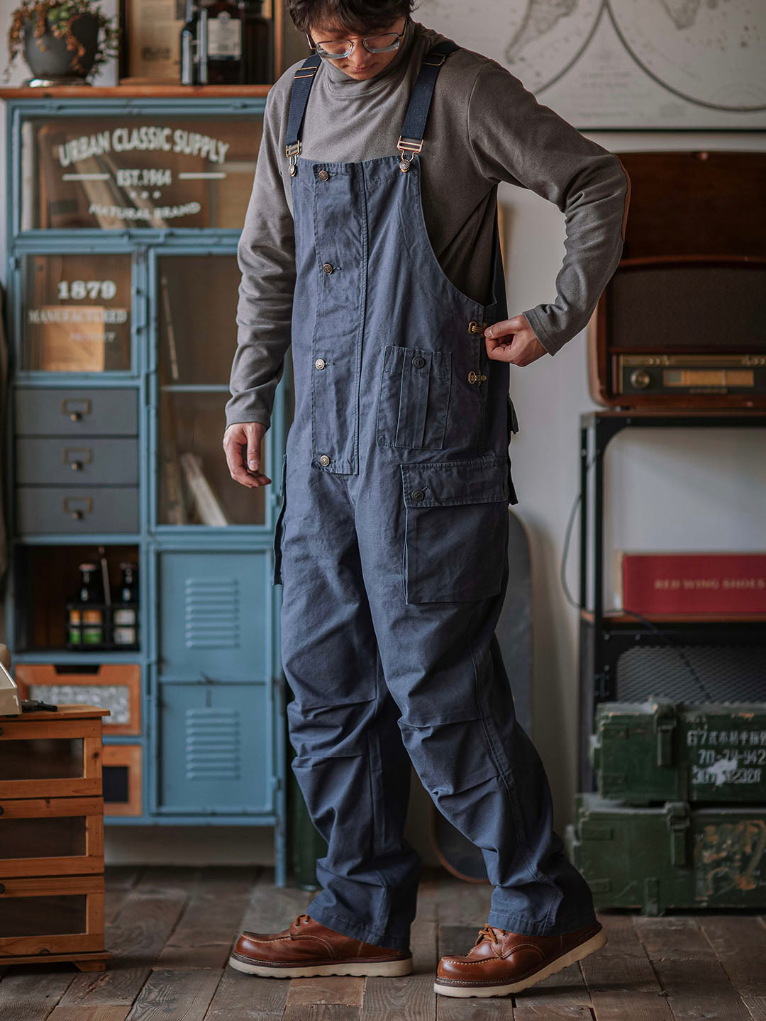Carver Canvas Overalls