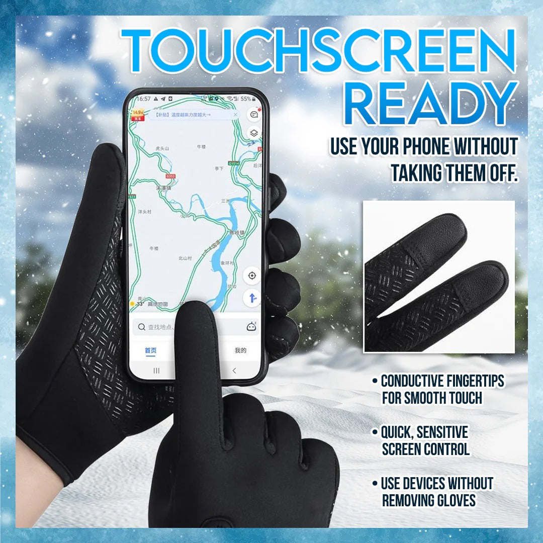🔥Last Day - Touchscreen Thermal Gloves for Men & Women + 3 Pairs of Thick Warm Socks FREE