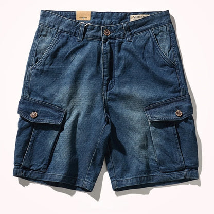 Bermuda Jeans Masculina - Cargo