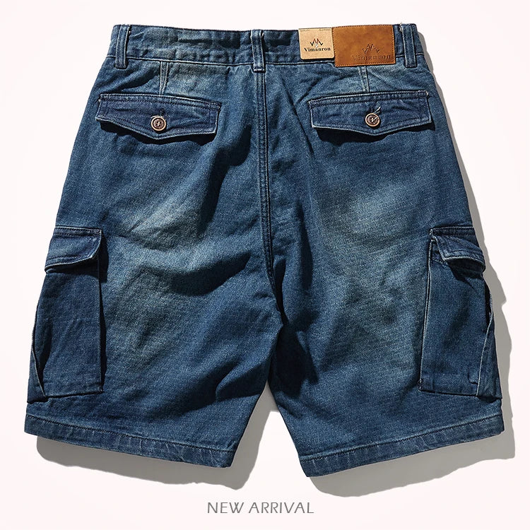 Bermuda Jeans Masculina - Cargo