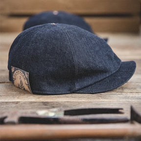 Boina Masculina Italiana Vintage - Azul Escuro