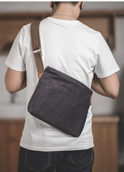 Bolsa Transversal Masculina - Repelente a Água