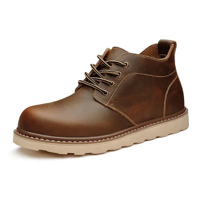 Bota Cano Curto Masculina Retrô