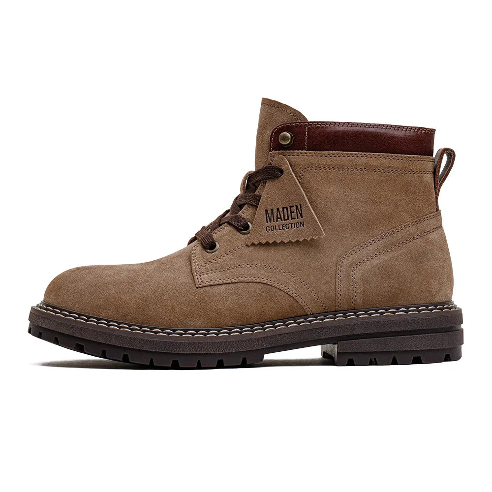 Bota Masculina De Couro