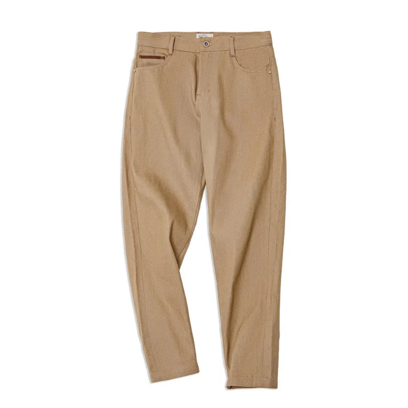 Calça Jeans Masculina - Bege