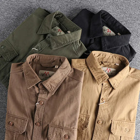 Camisa Manga Longa Masculina Gola Polo
