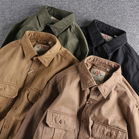 Camisa Manga Longa Masculina Gola Polo