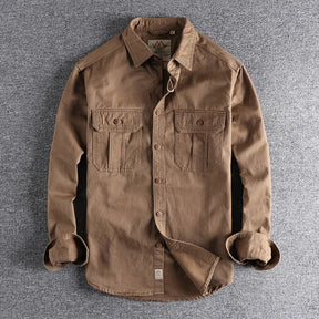 Camisa Manga Longa Masculina Gola Polo