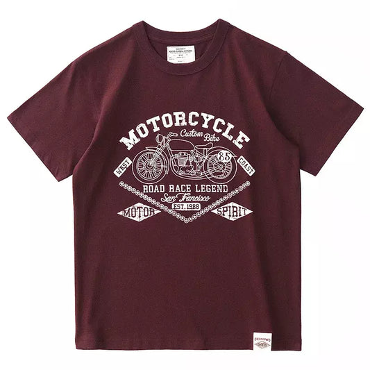 Camisa Masculina Estampada - Motorcycle