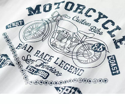 Camisa Masculina Estampada - Motorcycle