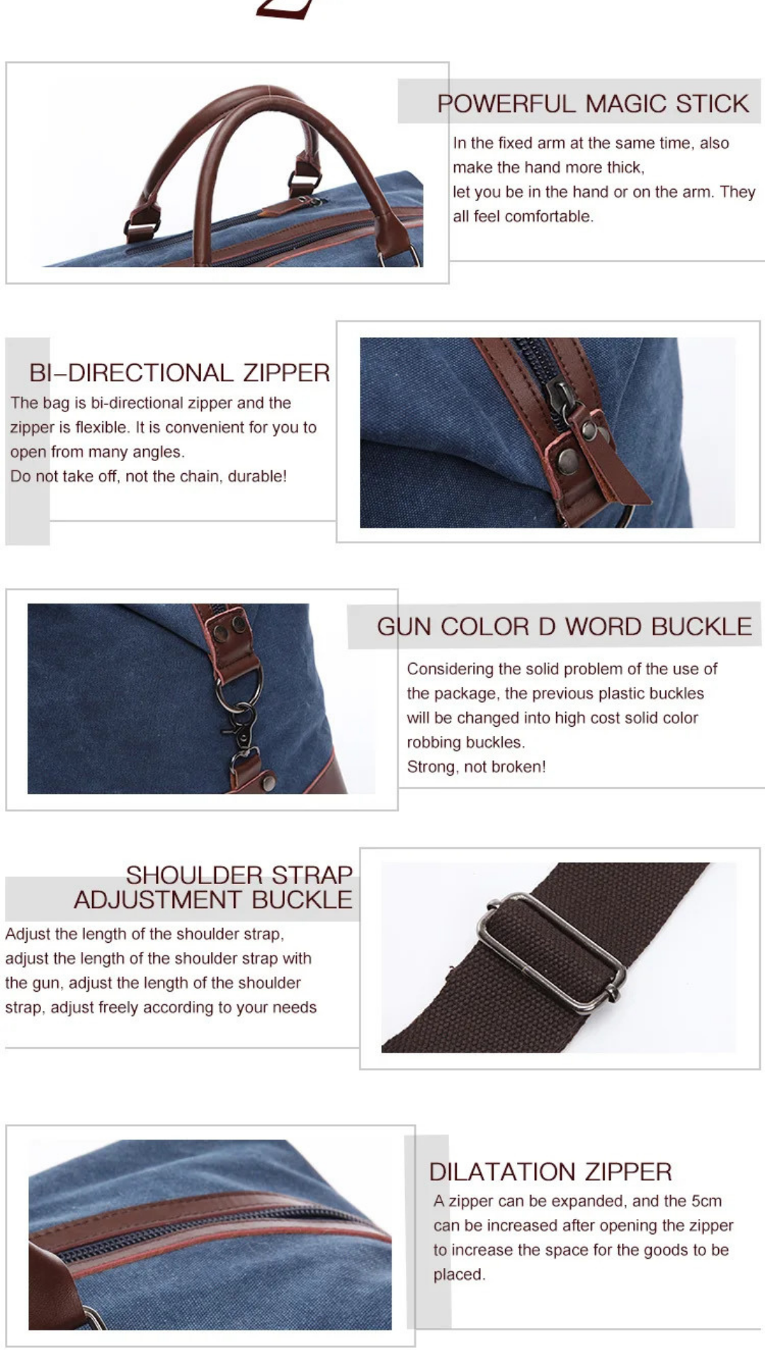 Comander Duffle Bag - Black