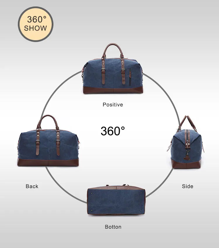 Comander Duffle Bag - Black