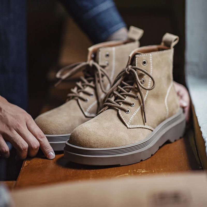 1960s Classic Suede Boots