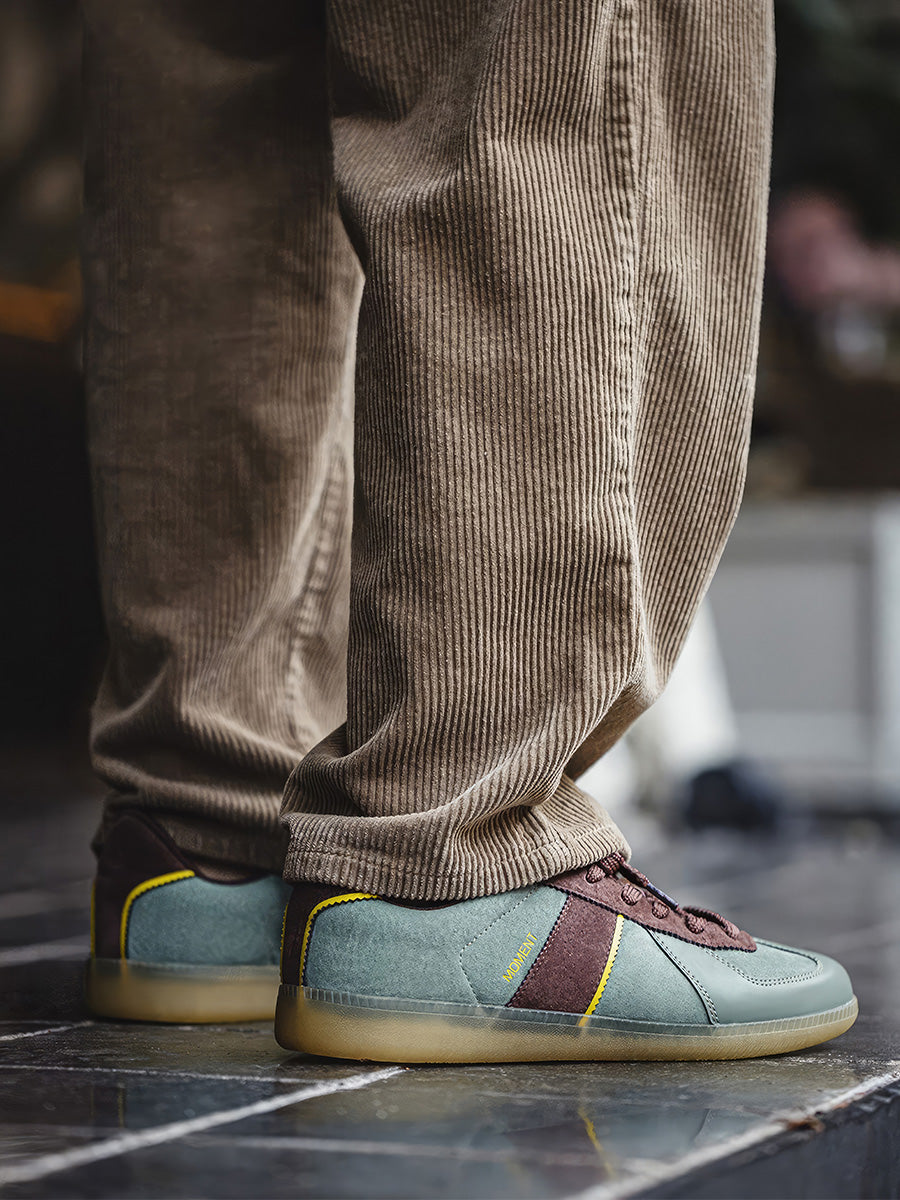 German Army Trainer Shoes | Turquoise Edition