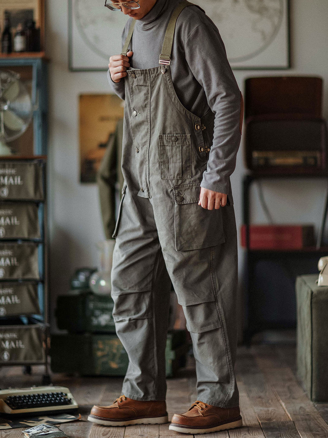 Carver Canvas Overalls