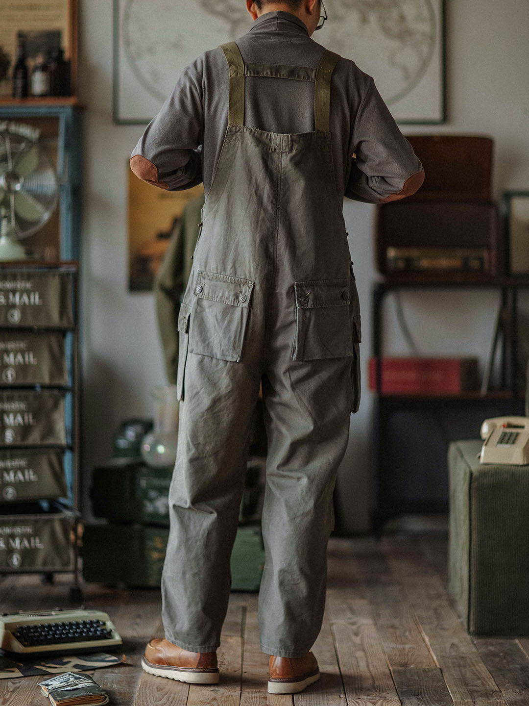 Carver Canvas Overalls