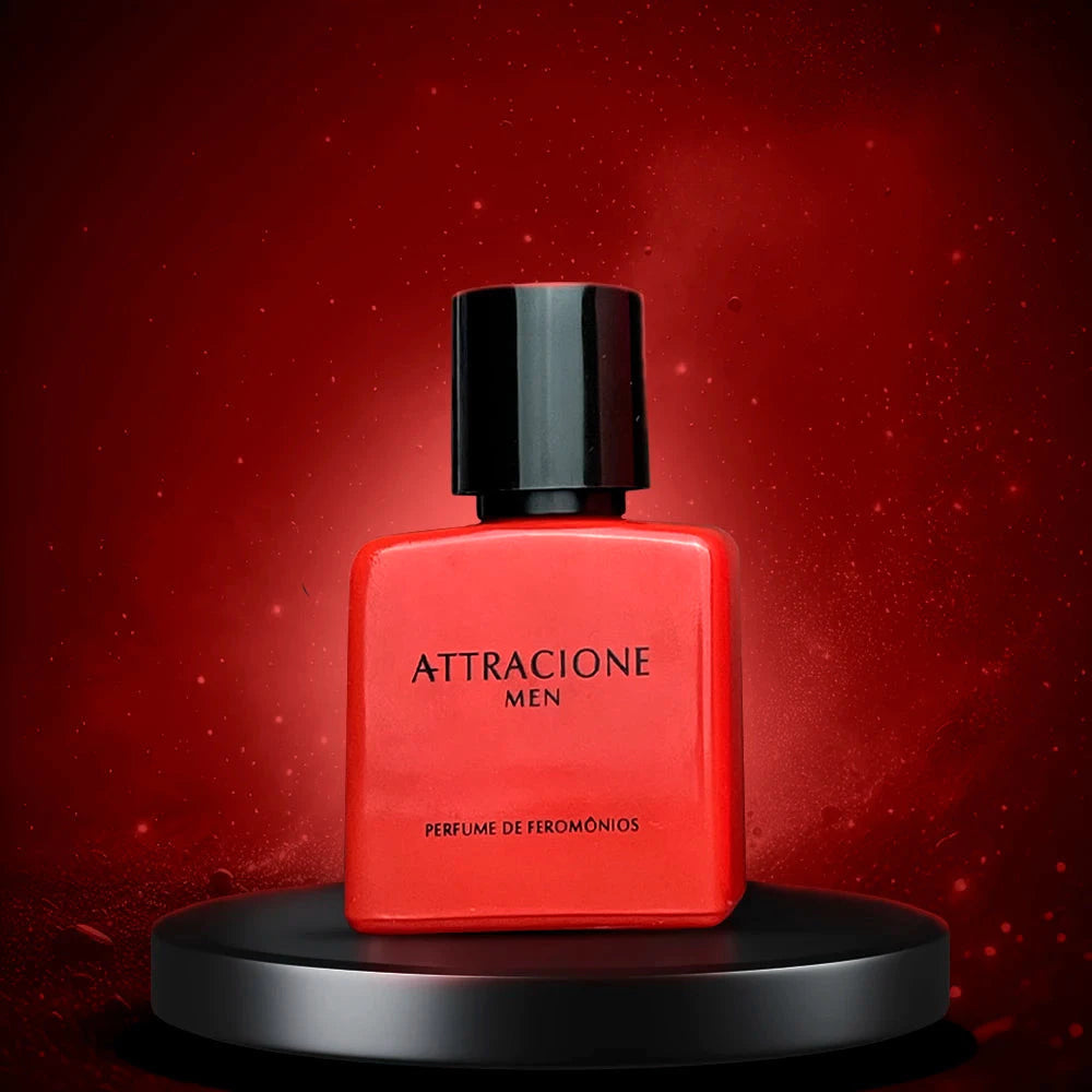 Exclusivo: Perfume Attracione Men – Com Feromônios Ativados | Leve 3, Pague 2 (50ml Cada)
